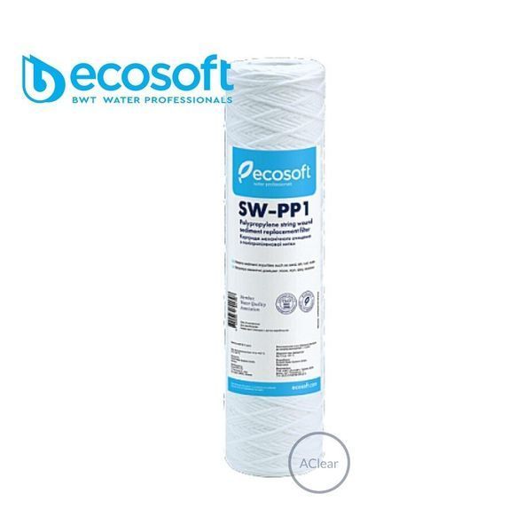 Ecosoft SW-PP1 Картридж з поліпропіленової нитки Ecosoft CPN25101ECO 2,5"x10" 1 мкм CPN25101ECO фото