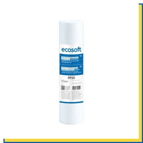 Ecosoft PP20 Картридж зі спіненого поліпропілену Ecosoft 2,5"x10" 20 мкм CPV251020ECO 1шт 2448088924 фото