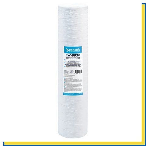 CPN452020ECO Картридж нитка Екософт ВВ20 4,5"x20" 20 мкм для механічного очищення від іржі, піску, мулу Ecosoft SW-PP20 2655135181 фото
