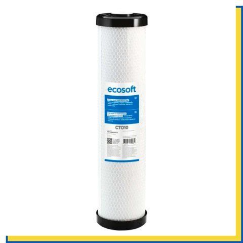 CHVCB4520ECO 20BB ECOSOFT Картридж з пресованого активованого вугілля 4,5"х20" CTO 1шт CHVCB4520ECO фото