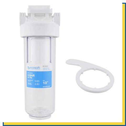 Корпус колба Ecosoft 1/2" 6 бар для холодної води 2448088949 фото