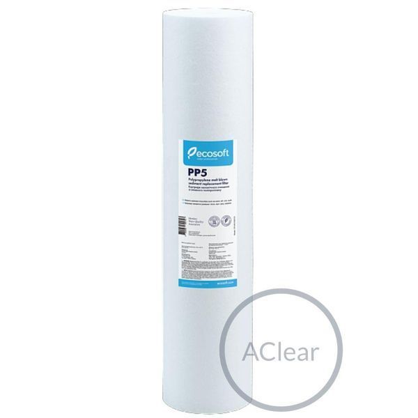 20BB 5 мкм Картридж зі спіненого поліпропілену Ecosoft 4,5"x20" cpv45205eco (5 МКМ) 1шт 2448088895 фото